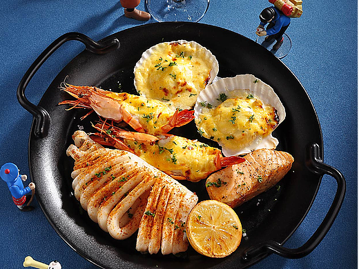 Seafood platter