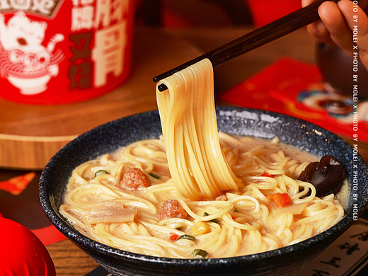 今麦郎拉面范|桶装|豚骨拉面拍摄|元宵节主题