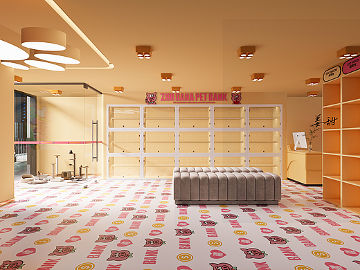 宠物店 工装案例分享