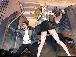 长篇漫画《血色战场》第1话