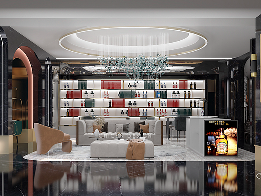 【尺寸设计】私人会所（诗词歌赋烟酒茶）