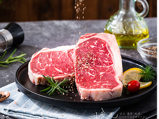 牛肉 牛排西餐拍摄