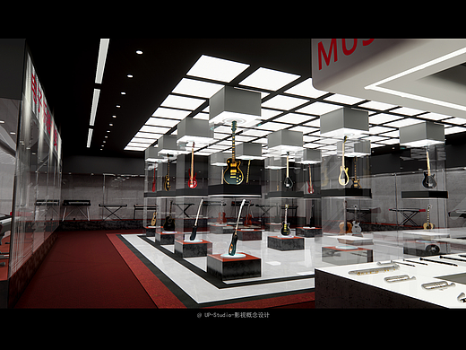 UP STUDIO 影视概念设计班现代戏学生气氛图作品7