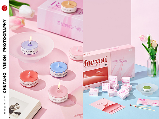 言仓-祝福香薰礼盒文创产品礼盒拍摄◆初塘视觉