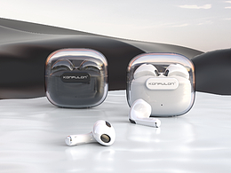 蓝牙耳机渲染图 & 音频渲染图