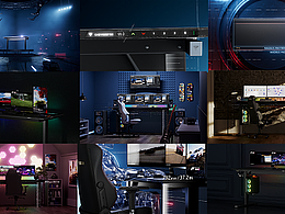 SecretLab x Magnus Pro  暗黑电竞桌 动态练习