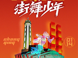 重慶街舞比賽主題海報(bào)（原創(chuàng)）