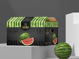 🍉麒麟西瓜包装礼盒｜高端水果创意包装设计