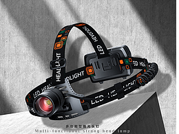 户外头灯、手电筒全案设计，品牌新视觉 超级全案x2