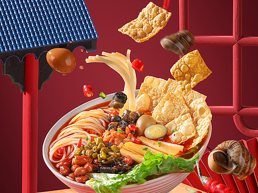  美食摄影之米粉