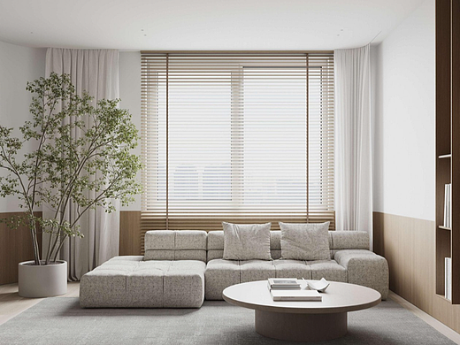 深圳装修丨180m²原木极简风毕业了沉浸式体验清新的家