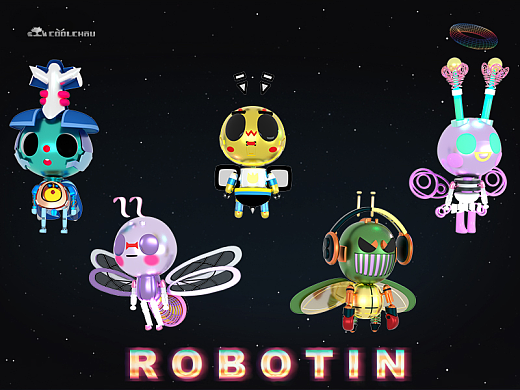 ROBOTIN-科幻治愈系昆虫IP