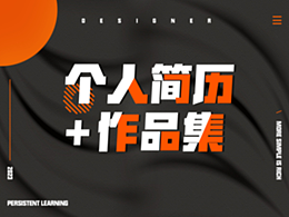 个人简历+作品集