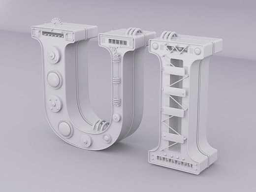 3D字体设计