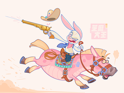 粉红虎与粉红兔