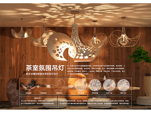 茶室氛围吊灯（个人主页-ZNjE1NTc3NDA=） - 生活用品 - 站酷设计师HaiJianX原创素材 - 站酷ZCOOL