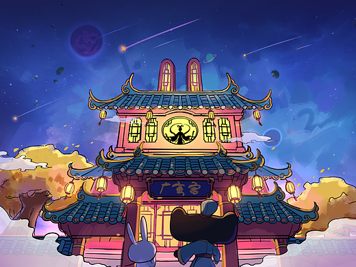 2022天猫中秋视频美术设定