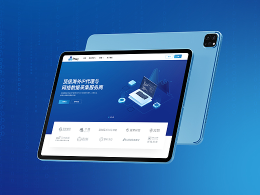 123Proxy官网设计