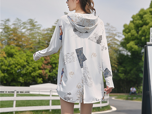 义乌防晒衣拍照，大橙摄影防晒衣户外内模拍摄