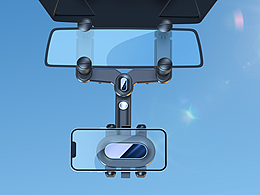 后視鏡車載支架電商詳情頁