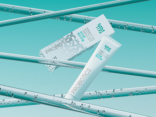 益生菌靓白牙膏 | PROBIOTICS（个人主页-ZNjIxMDUxNzY=） - 包装 - 站酷设计师MAXCXC原创素材 - 站酷ZCOOL