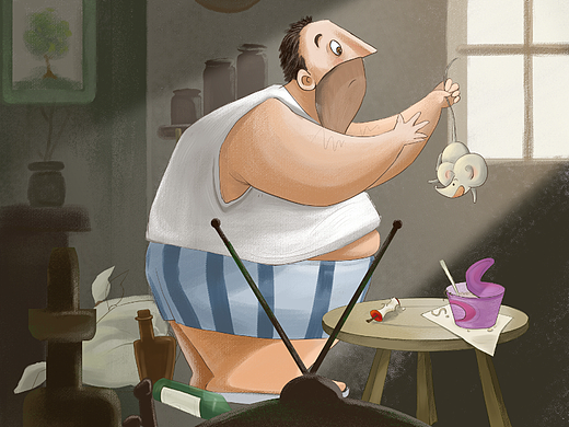 人物插画（个人主页-ZNjQwNjc3NDA=） - 艺术插画 - 站酷设计师涂丫图原创素材 - 站酷ZCOOL