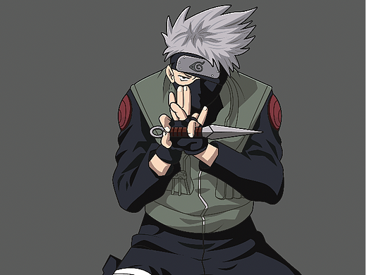 旗木卡卡西（个人主页-ZNjMzNzk1NzI=） - IP形象 - 站酷设计师林川创作室原创素材 - 站酷ZCOOL