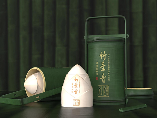 竹叶青酒包装设计