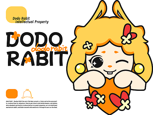 DODORABIT拉比特豆豆潮玩IP形象提案丨原创IP-逐浪派对