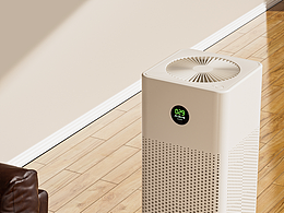 建模渲染練習(xí)-空氣凈化器