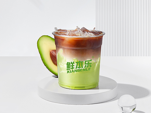 奶茶拍摄｜简约风美食摄影X牛油果系列/榴莲系类
