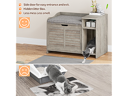 寵物貓咪貓砂盆外柜