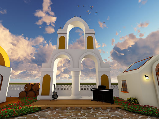 黃昏（個(gè)人主頁-ZNjgwNzMyODA=） - 場(chǎng)景 - 站酷設(shè)計(jì)師BlackPolarbear原創(chuàng)素材 - 站酷ZCOOL