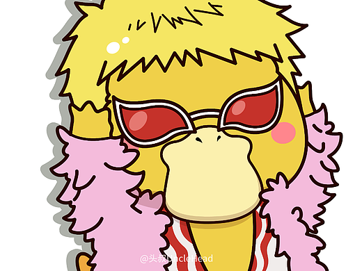 可达鸭头像系列海贼王王下七武海