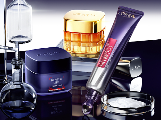 美妆品牌护肤新品天猫长图——三维建模渲染独立设计