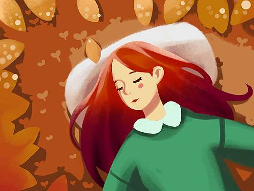 秋日睡眠（个人主页-ZNDc0ODcwODA=） - 商业插画 - 站酷设计师文的原创素材 - 站酷ZCOOL