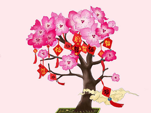 有礼有节日历插画临摹练习（个人主页-ZMTg4MzQ4MTI=） - 艺术插画 - 站酷设计师Ginstin原创素材 - 站酷ZCOOL