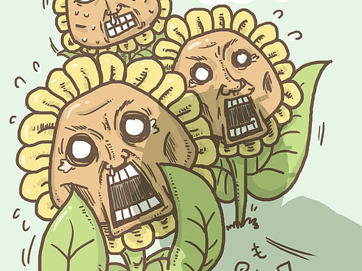 花花草草监测仪小米众筹预热插画（个人主页-ZMTY0OTI4Mjg=） - 商业插画 - 站酷设计师三十三元原创素材 - 站酷ZCOOL