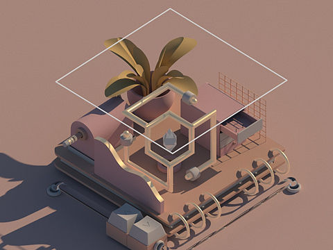 c4d练习（个人主页-ZNDA1MjU2OTY=） - 宣传物料 - 站酷设计师Calvin_Kor原创素材 - 站酷ZCOOL