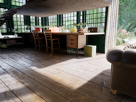 UE室内设计，工业设计