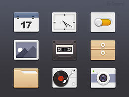 深沉的写实图标临摹