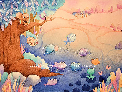 年初的绘本作品