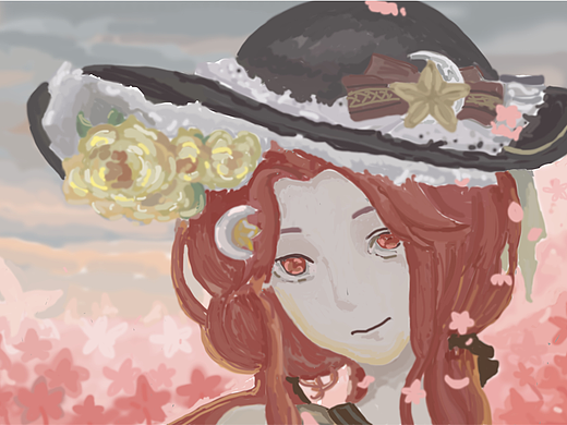 🌸girl（个人主页-ZNTM5NDQxNTI=） - 创作习作 - 站酷设计师布丁biubiu原创素材 - 站酷ZCOOL