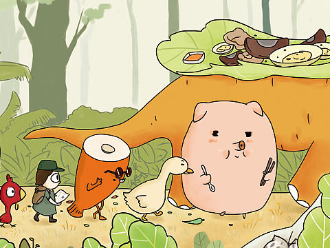 近期的一些插画灰机稿