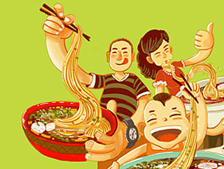 餐饮品牌形象设计 牛肉面连锁品牌logo/vi设计 牛肉面连锁品牌店面空间设计