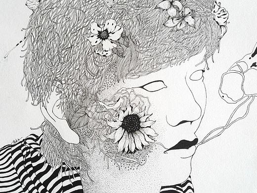 《青·枝》《枯·枝》