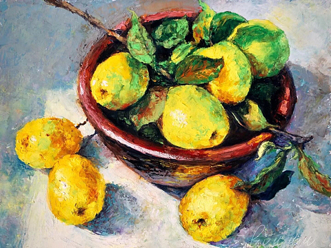 油画棒/色彩静物写生