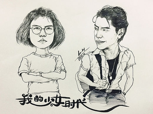 《我的少女时代》（个人主页-ZMTQyMzY2OTI=） - 绘画 - 站酷设计师liuhanhan原创素材 - 站酷ZCOOL