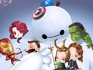 大白和复仇者们