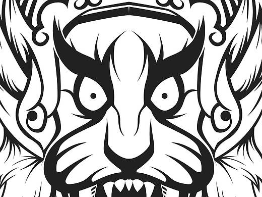 Tiger Generals LOGO 疯游精 附上制作视频 听说标题要长才能被推介 哈哈~~~~